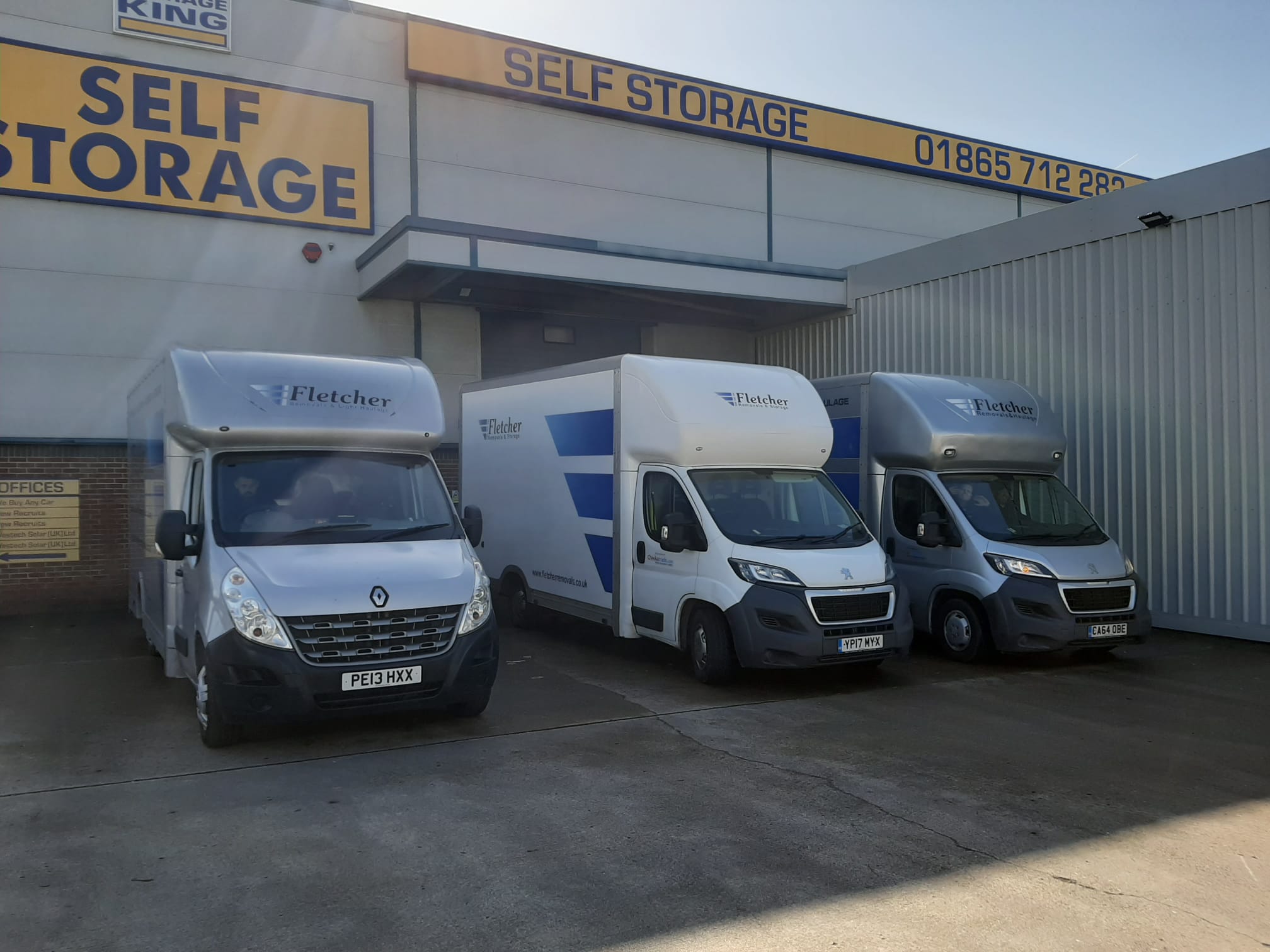 Fletcher Removals fleet
